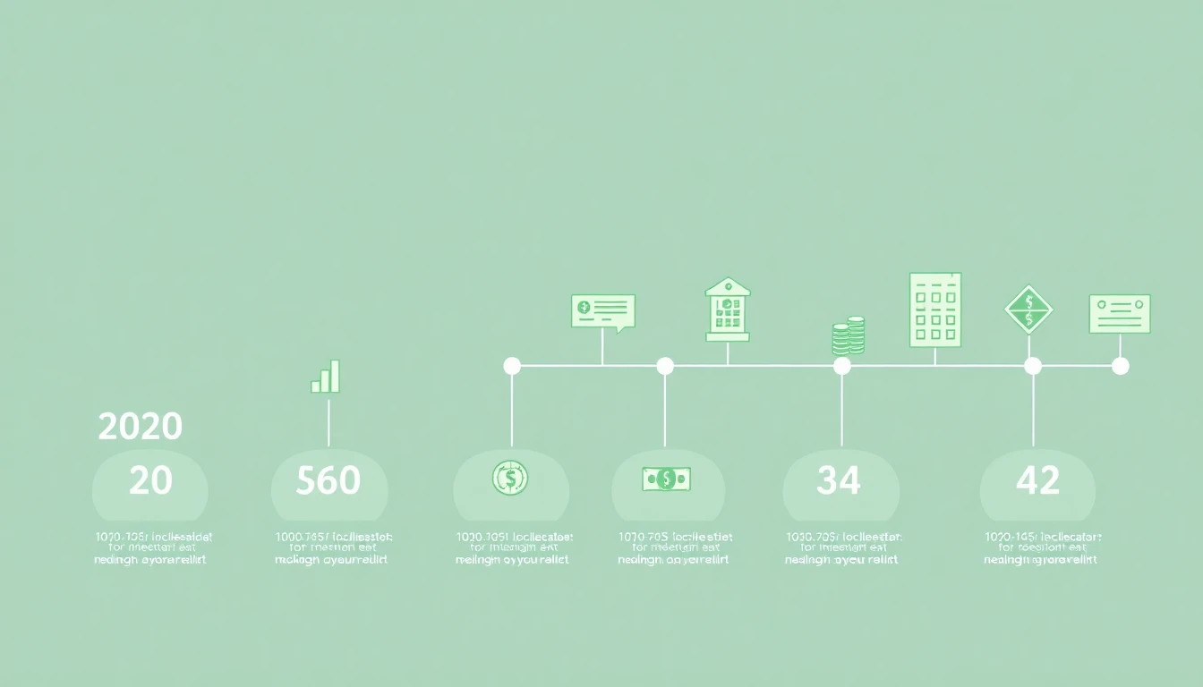 Línea de tiempo de eventos financieros